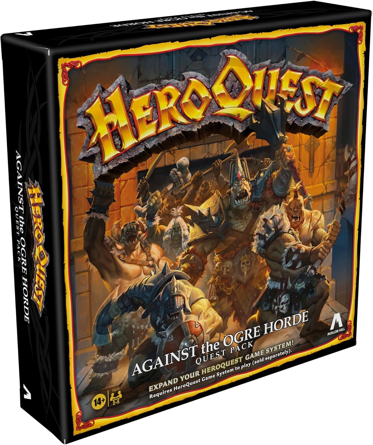 Avalon Hill Heroquest Against the Ogre Horde Quest Pack