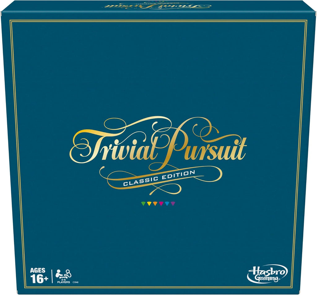 Hasbro Gaming Trivial Pursuit Game, Classic Edition