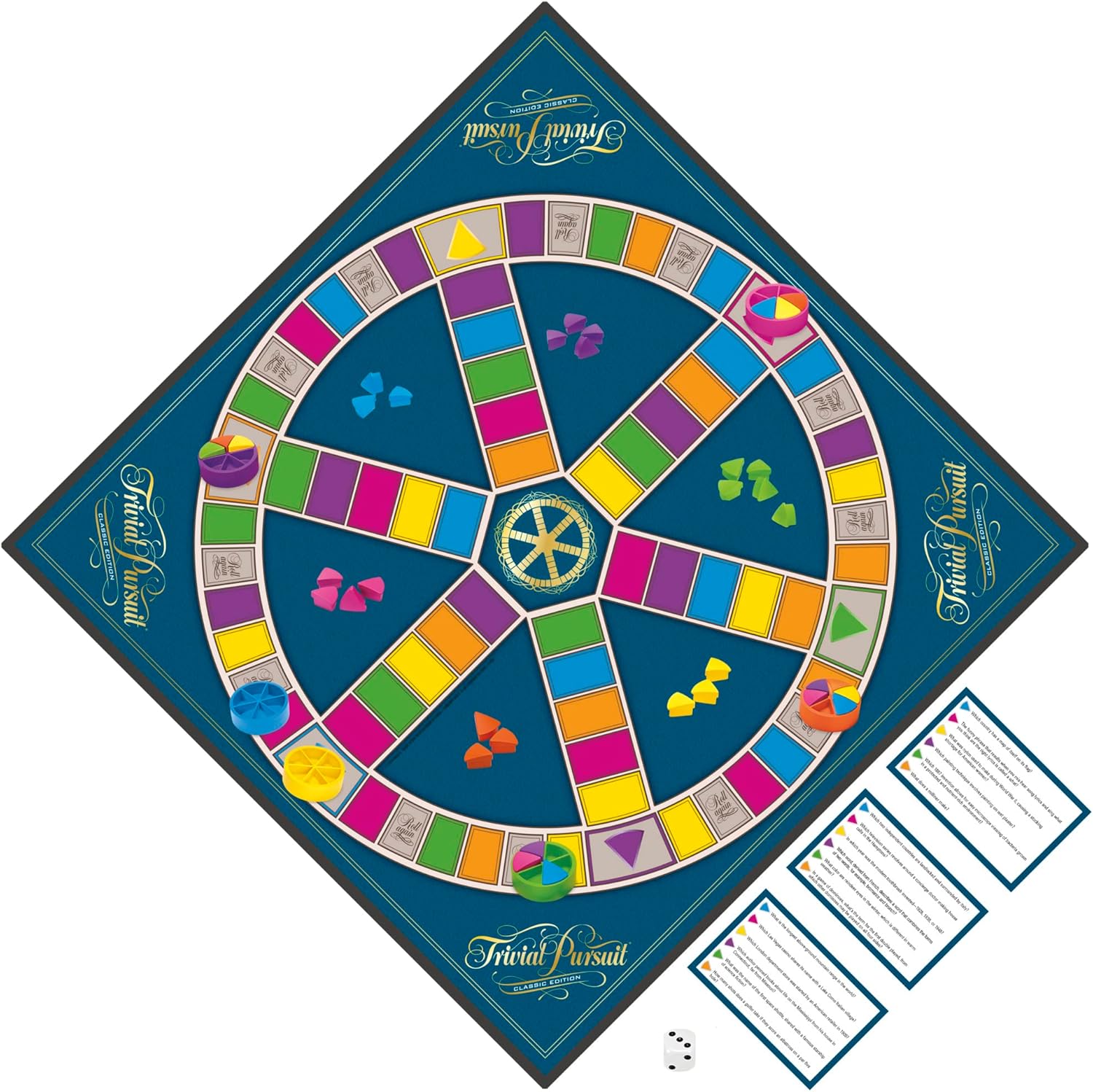 Hasbro Gaming Trivial Pursuit Game, Classic Edition