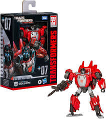 Hasbro Transformers Studio Series Deluxe War for Cybertron 07 Gamer Edition Sideswipe Action Figure