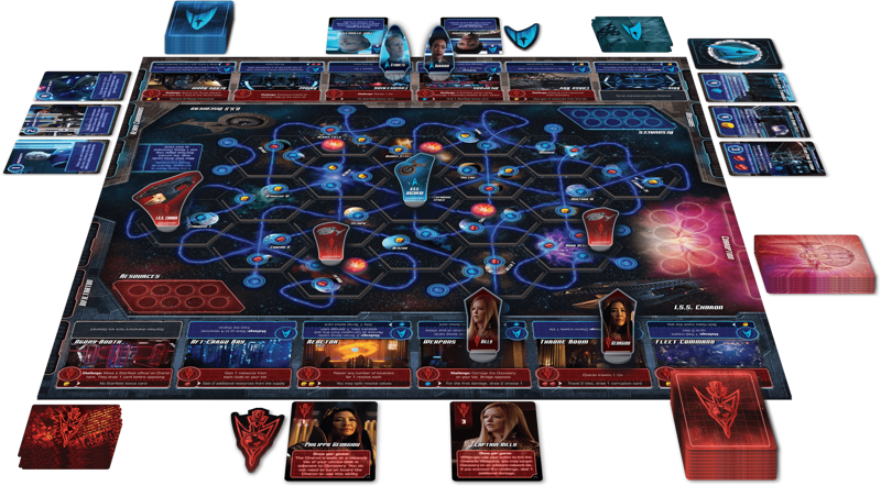 Wizkids Star Trek Discovery Black Alert Board Game