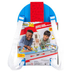 Jazwares Pokémon Carry Case Battle Ruins Playset – Portable Transforming Backpack with 2-Inch Pikachu Battle Figure
