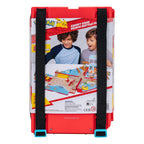Jazwares Pokémon Carry Case Beach Battle Playset – Portable Transforming Backpack with 2-Inch Pikachu Battle Figure