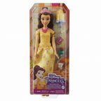 Disney Princess Belle Fashion Doll with Chip Figure and Accessories