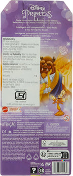 Disney Princess Belle Fashion Doll with Chip Figure and Accessories