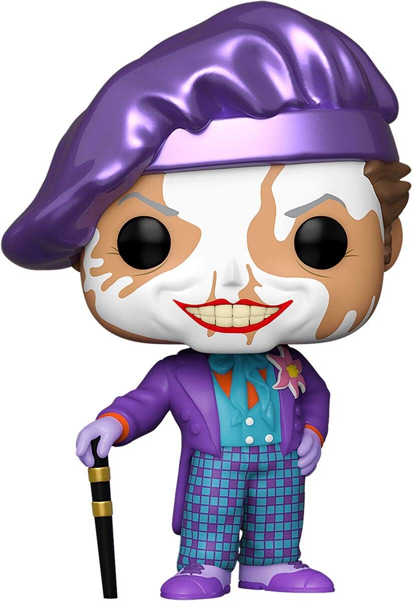 Funko Pop! Heroes: DC Batman 1989 - The Joker with Hat - 1/6 Quote for Rare Chase variant #1377