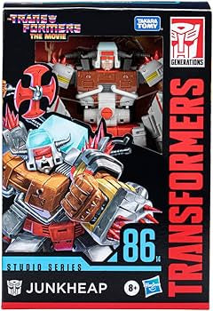 Hasbro Transformers Toys Studio Series 86-14 Voyager The The Movie Junkheap Action Figure, 8 and Up, 6.5-inch, Multicolor, One Size (F3177)