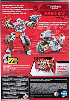 Hasbro Transformers Toys Studio Series 86-14 Voyager The The Movie Junkheap Action Figure, 8 and Up, 6.5-inch, Multicolor, One Size (F3177)
