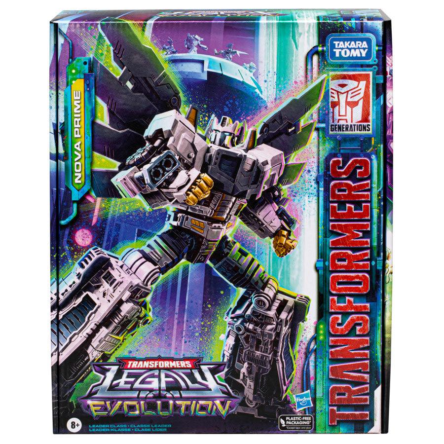 Hasbro Transformers Legacy Evolution Leader Class Nova Prime 7” Action Figure