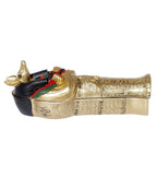 Anubis Sarcophagus with Mummy Figure