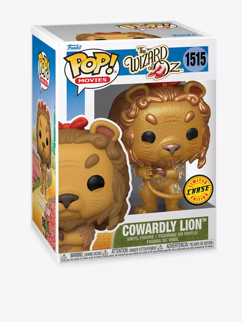 Funko POP! Movies: the Wizard Of Oz - Cowardly Lion - 1/6 Odds for Rare Chase Variant #1515