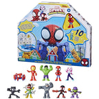 Hasbro Marvel Spidey & His Amazing Friends – Spidey Surprise Pack (10 Mini Figures)