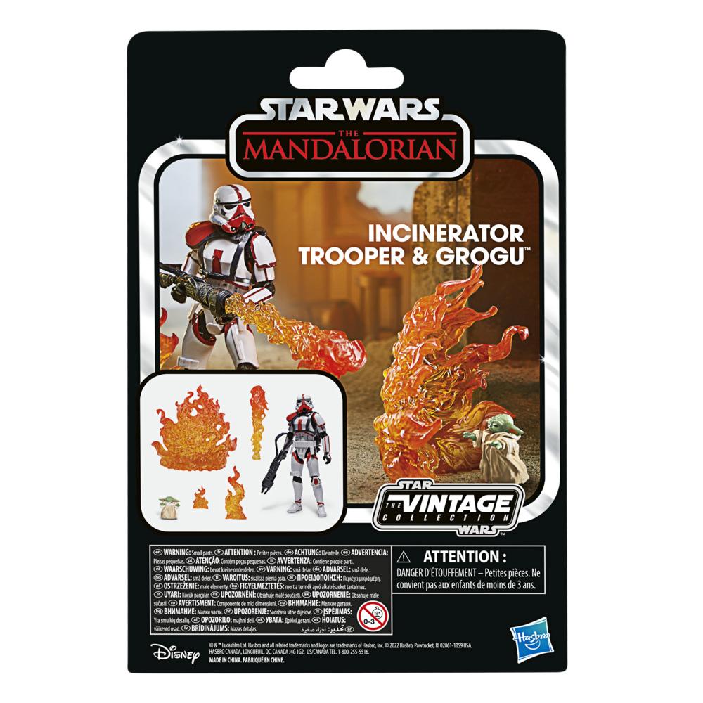 Hasbro Star Wars The Vintage Collection Deluxe Incinerator Trooper & Grogu
