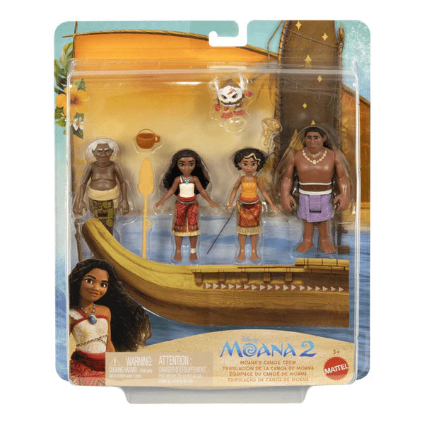 Mattel Disney Moana's Canoe Crew Playset