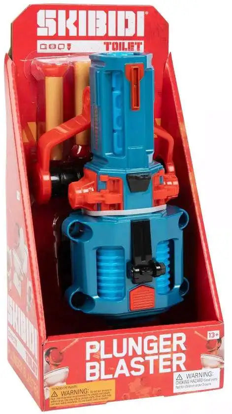 Bonkers Toys Skibidi Toilet Plunger Blaster