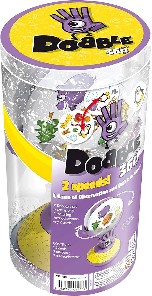 Zygomatic Dobble 360 Card Game