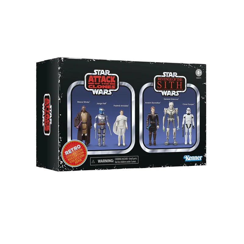 Hasbro Kenner Star Wars Hasbro Retro Collection Episode II & Episode III Multipack