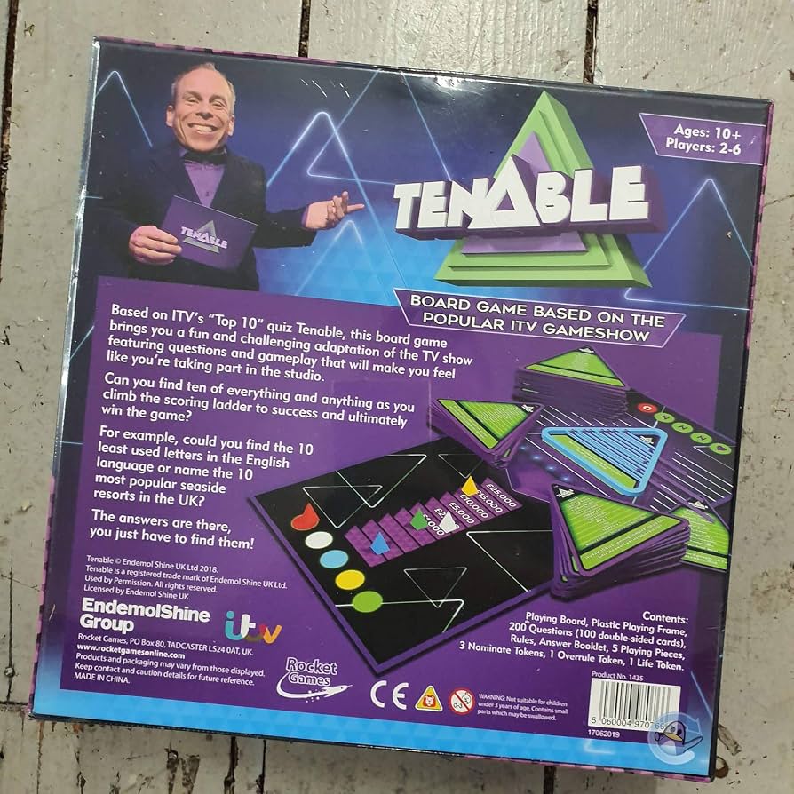 Asmodee Tenable Board Game