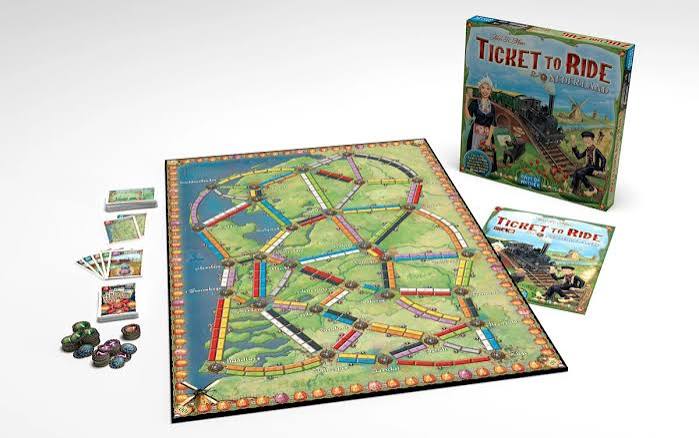 Days of Wonder Ticket to Ride Nederland Expansion Board Game