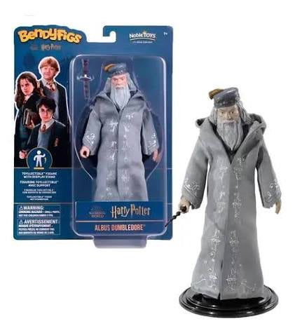 BendyFigs The Noble Collection Harry Potter Albus Dumbledore - 7.5in (19cm)