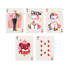 Mr Bean & Teddy Standard Playing Card Deck