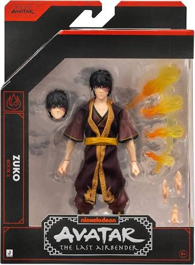 Jazwares Avatar: The Last Airbender 6.5" Zuko Classic Action Figure