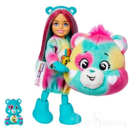 Mattel Barbie Care Bears Cutie Reveal Chelsea Doll