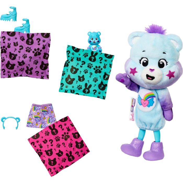 Mattel Barbie Care Bears Cutie Reveal Chelsea Doll