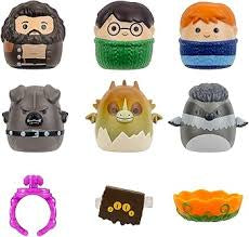 Jazwares Squishmallows Squish-a-longs Harry Potter Mini-Squish 6-Pack Hagrids Creatures