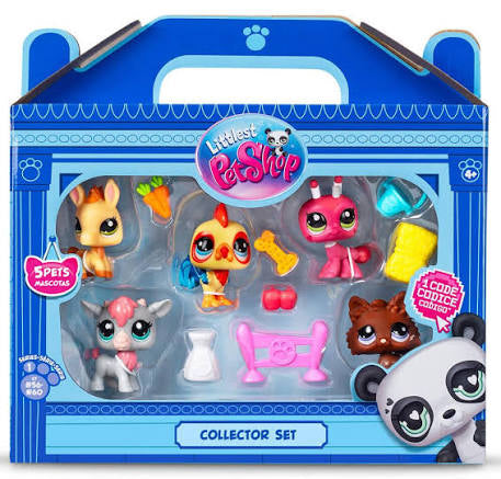 Bandai Littlest Pet Shop Collectors 5 Pack - Barnyard