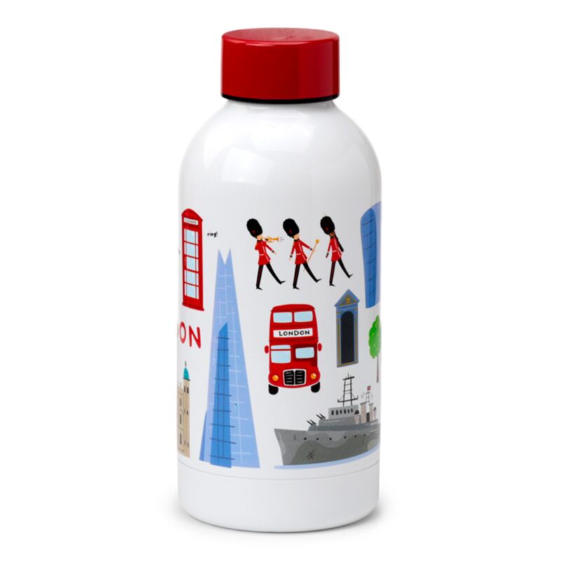 Puckator London Icons Thermo Water Bottle 350ml
