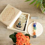 Chakra Crystal Grid Gift Set