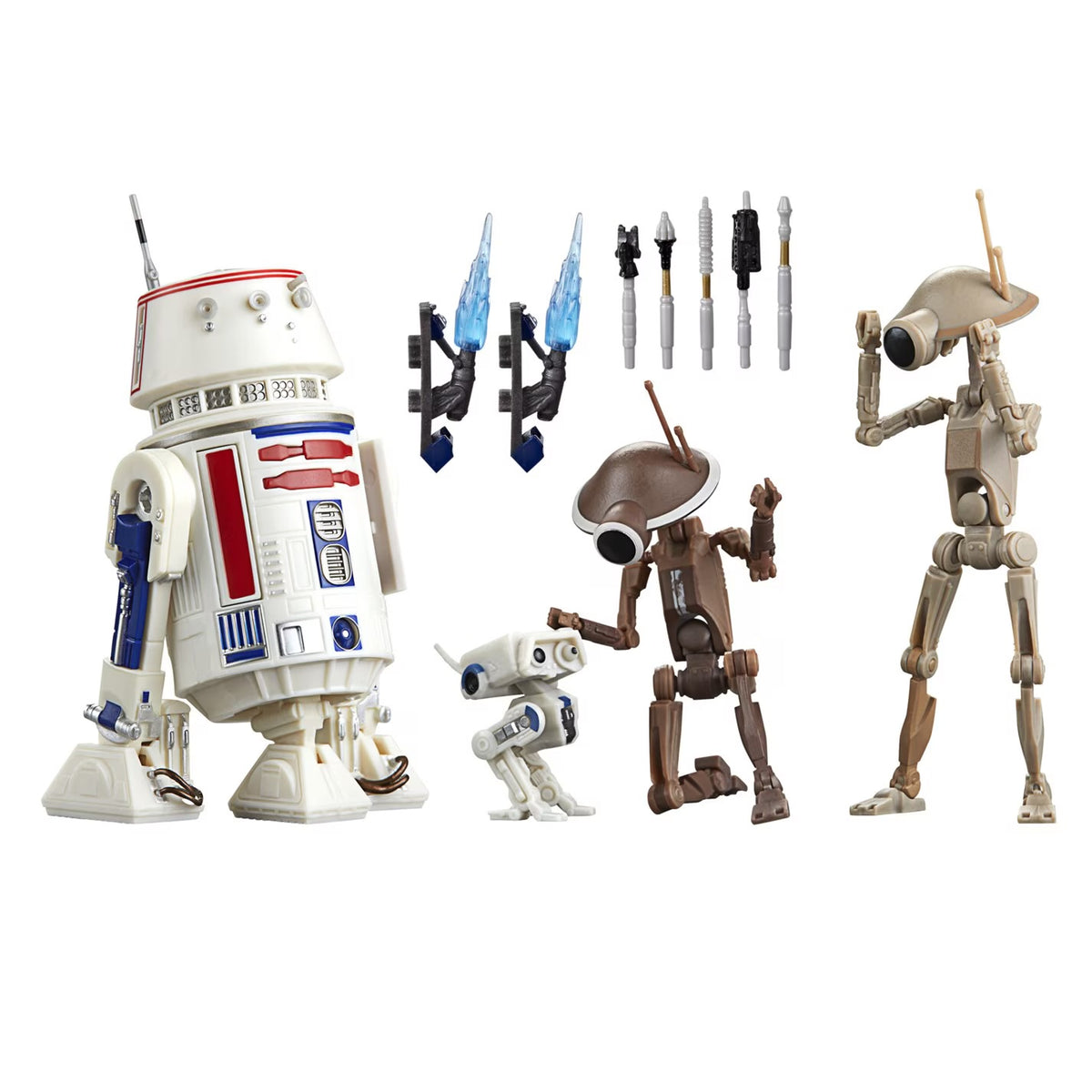 Hasbro Star Wars Black Series R5-D4 BD-72 Pit Droids Mandalorian 4-Pack