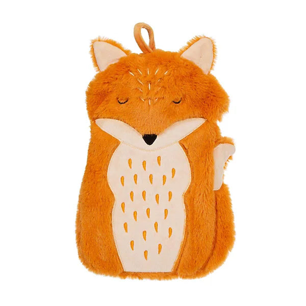 Sass & Belle Finley Fox Hot Water Bottle with Plush Cover