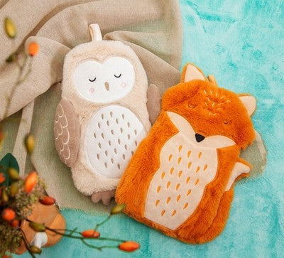 Sass & Belle Olivia Owl Hot Water Bottle with Cover