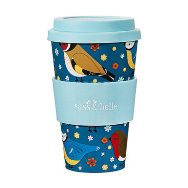 Sass & Belle Birds Travel Coffee Cup