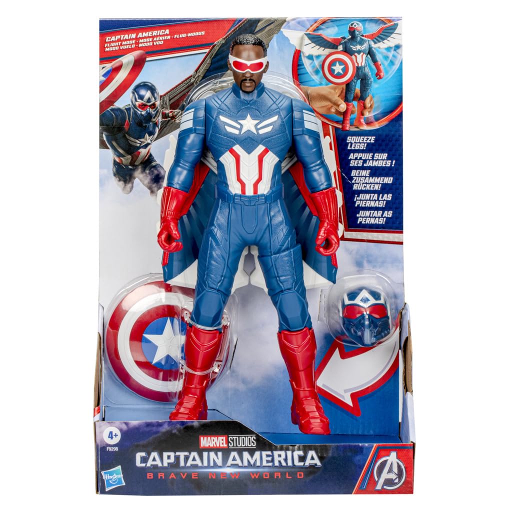 Hasbro Marvel Captain America: Brave New World - Captain America Flight Mode Figure