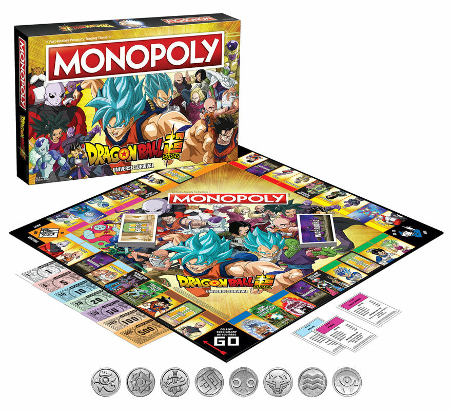 Winning Moves Dragon Ball Super Monopoly Board Game