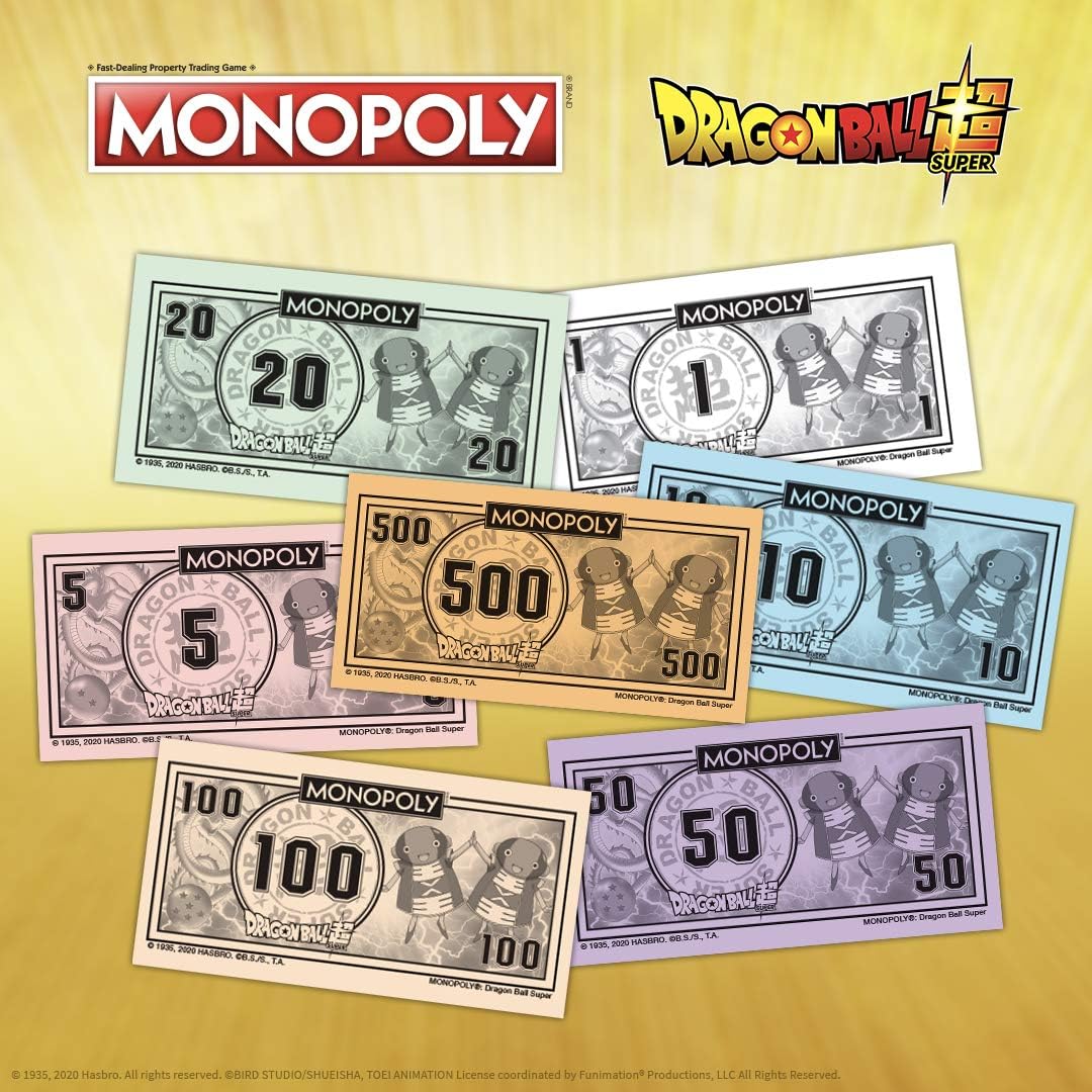 Winning Moves Dragon Ball Super Monopoly Board Game