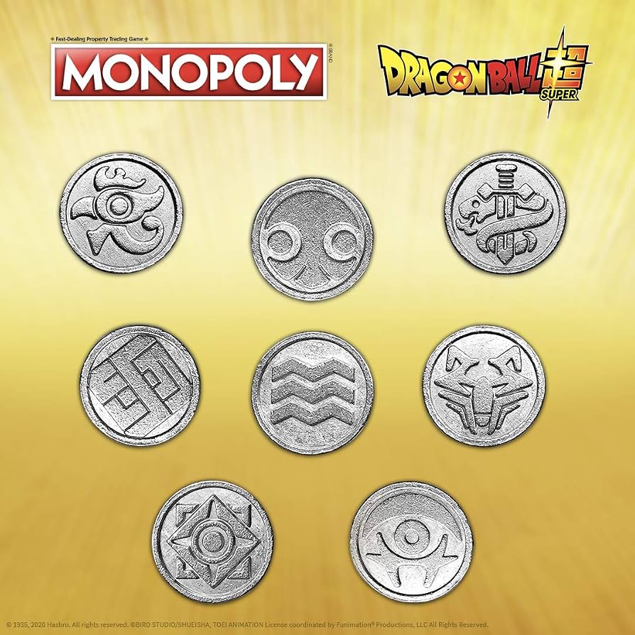 Winning Moves Dragon Ball Super Monopoly Board Game