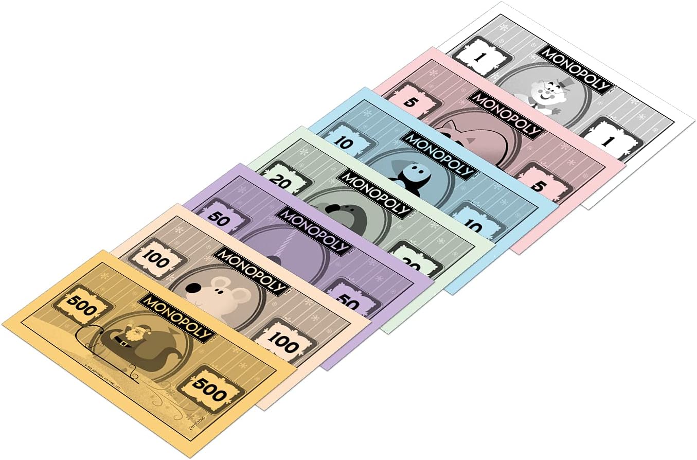 Winning Moves Elf Monopoly Board Game