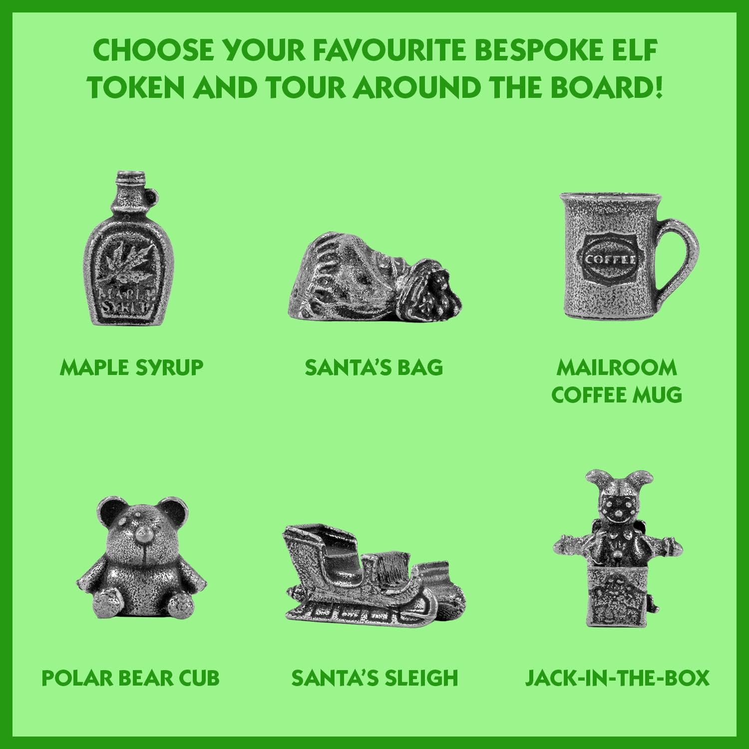 Winning Moves Elf Monopoly Board Game