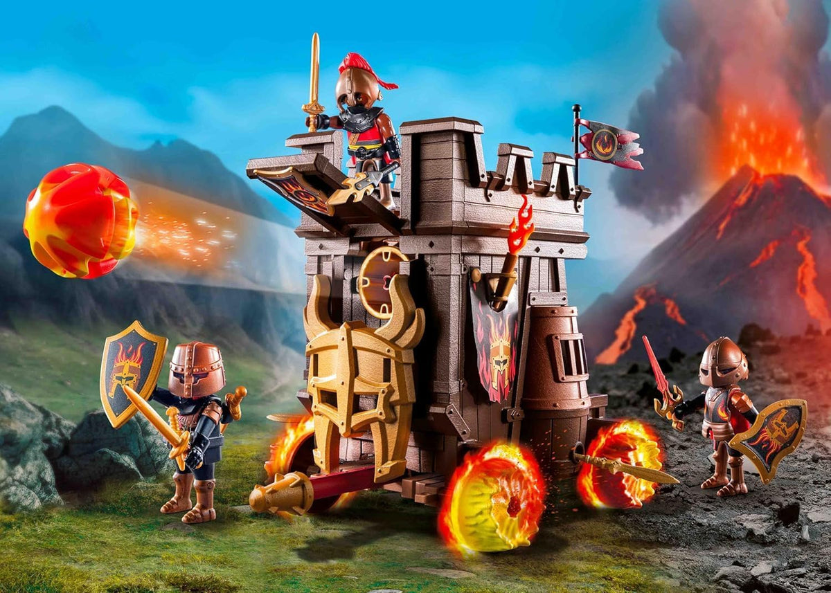 Playmobil 71643 Novelmore Battle Wagon with Fire Cannon Knight Playset