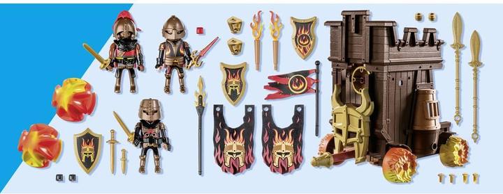 Playmobil 71643 Novelmore Battle Wagon with Fire Cannon Knight Playset
