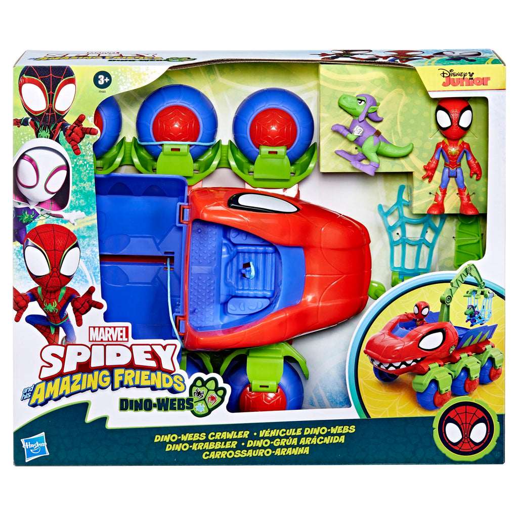 Hasbro Spidey and His Amazing Friends Dinowebs Crawler Playset