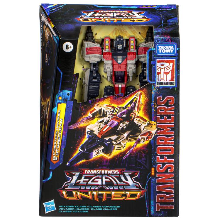 Hasbro Transformers Legacy United: Deluxe Class Infernac Universe Starscream Action Figure