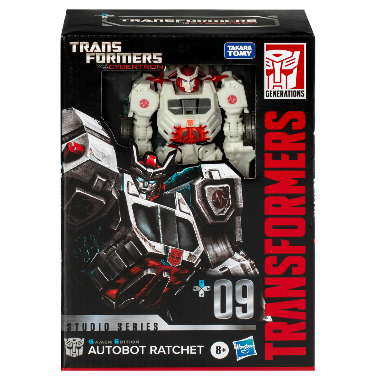 Hasbro Transformers – Studio Series Voyager: War for Cybertron Gamer Edition Ratchet (#09)