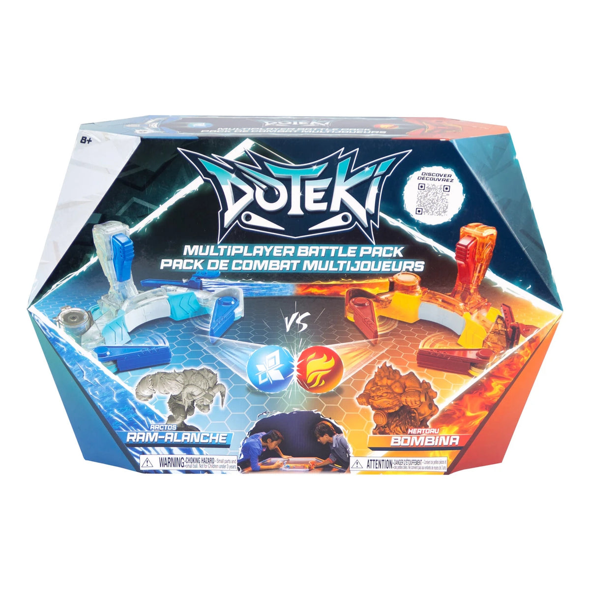Tomy Doteki Heatoru & Arctos Champion Set Multiplayer Battle Pack