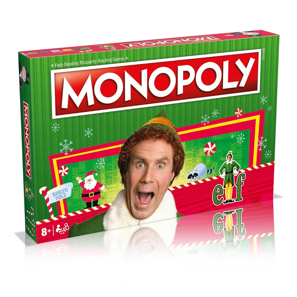 Winning Moves Elf Monopoly Board Game