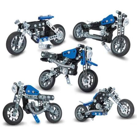 Spin Master Meccano 5-in-1 Motorcycles Construction Set